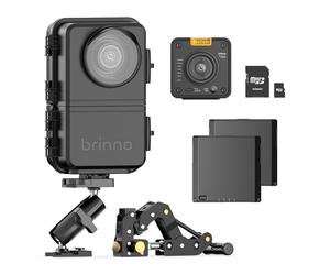 Brinno BCC5000 4K WiFi Time Lapse Camera Bundle - Advanced Image Sensor, HDR, IP65 Housing, Mobile App, 6 Months Battery Life with Extended Slots, Bluetooth, Construction System