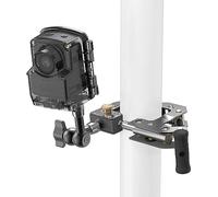Brinno Time Lapse Camera for Construction TLC2020-C, FHD 1080P, IP67 Waterproof Housing, 360-Degree Rotating Stainless Steel Clamp, Long Battery Life, Incl. Tripod Arm, AA Batteries, microSD Card