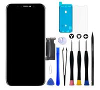 Brinonac for iPhone Xr Screen Replacement Kit, 6.1 inch LCD Display 3D Touch Screen Digitizer Frame Assembly Set with Repair Tools, Adhesive and Tempered Glass