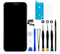 Brinonac for iPhone Xs OLED Screen Replacement Kit[NOT LCD],5.8 inch 3D Touch Display Digitizer Frame Assembly with Repair Tools and Tempered Glass