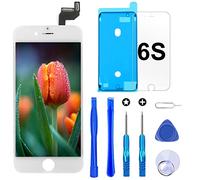 Brinonac Screen Replacement for iPhone 6s 4.7 inch LCD Digitizer Touch Screen LCD Replacement Screen Frame Assembly Full Set with Tools and Screen Protector (White)