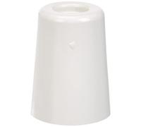 Brinox Large door stop with screw. 5x3.7x3.7 cm white