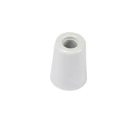 Brinox Large White Door Stop with Screw - PVC Rubber, 5x3.7x3.7 cm (B90210B)