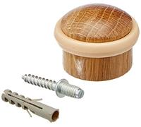 Brinox Oak Door Stop with Screw