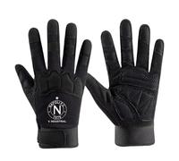 BRINSE Bike Gloves SS.C Na.poli, Hand Protect Gloves, Mountain Bike Gloves for Biking Hiking, climbing(Black,L)