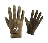 BRINSE Cycling Gloves Resid.ent evil, Shock-absorbing Mitts, Mountain Bike Road Bicycle Riding for Men and Women, climbing(Green,M)