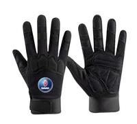 BRINSE Gloves Mountain Bike S.A.A.B, Anti-Slip Shock Absorbing Gloves, Exercise Workout Gloves for Cycling Motorcycle Rowing, climbing(Black,XL)