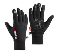 BRINSE Ski Gloves for Men Resid.ent evil, Snowboard Cold Weather Gloves, Gloves for Cycling Running Climbing Hiking Outdoor Sports, snow(Black,XL)