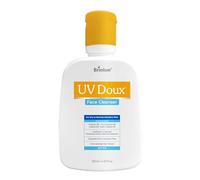 Brinton UV Doux Face Cleanser Enriched with Cetyl & Stearyl Alcohol, Hyaluronic Acid, Jojoba Oil, Niacinamide, Glycerine & Panthenol Deep Cleansing & Hydration Helps Remove Excess Oil, Makeup, 125ml