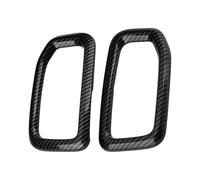 Briny River 1 Pair Carbon Fiber Side Air Vent Overlay Cover Compatible with Ford Ranger 2023-2024