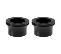 Briny River 1 Pair CNC Front Wheel Hub Spacers Aluminum Compatible with Sur-Ron Light Bee X LBX E-Bike, Black
