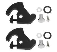 Briny River 1 Pair Latch Clips For Luggage Rack Docking Left Right Compatible with Harleys Compatible with Custom XL1200C 2019