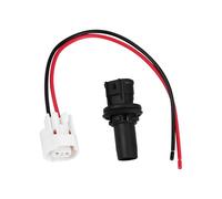 Briny River 1 Set 2-Pin Front Headlight Side Marker Lamp Socket with Connector 6189-0031 Compatible with Toyota MDX ES IS NX