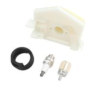 Briny River 1 Set Air Filter Fuel Hose Spark Plug Kit 503608301 Compatible with Husqvarna 51 55 Rancher Chainsaw