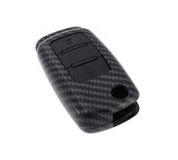 Briny River 1 set Carbon Fibre Key Cover Case Kit Compatble with VW Compatble with Golf