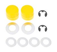Briny River 1 Set Lawn Mower Front Wheel Hub Cap Kit M143338 R27434 Compatible with John Deere Mower S1642 S1742 S2046 S2048 S2348 S2546 S2554
