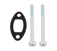 Briny River 1 Set Lawn Mower Muffler Exhaust Gasket Screw M5x60mm 1401490602 90754784268 Compatible with Stihl BG45 BG46 BG55