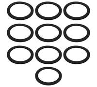 Briny River 10 Pcs EPDM Flat Rubber Seal 2 Inch O-Ring Washer Tap Plumbing and General Sealing 56 x 44 x 2 mm