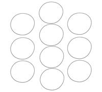 Briny River 10 Pcs Nitrile Rubber Cold Resistant Sealing O-Ring 113x110x1.5mm NBR70 Fit for Metal Processing Hydraulic Equipment