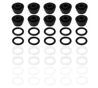 Briny River 10 Sets 2T Hydraulic Jack Horizontal Oil Seal for 11mm Plunger