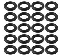 Briny River 100Pcs EPDM O-Rings Rubber Gasket Metric Sealing Washers for Filter Nozzle Pipe Connection 14x8x3mm Black