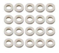 Briny River 100Pcs Soft Felt Washers 16.6x9x5mm Suitable for Electronic Appliances Machinery Automobiles Home DIY