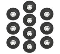 Briny River 10pcs 2Inch Grinding Disc Wheels 50x20mm for Mini Air Angle Grinders Polishing Wood