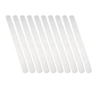 Briny River 10PCS 304 Stainless Steel Sheet 300x25x0.6mm Metal Strips for Construction Manufacturing and Mechanical Applications