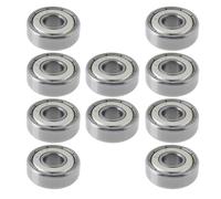 Briny River 10Pcs 607ZZ Deep Groove Ball Bearing Double Shield for 607 2Z SKF, 607 ZZ IBU KOYO NTN, 7x19x6mm