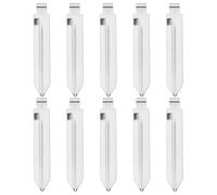 Briny River 10pcs Car Folding Remote Key Blanks Blades H75 FO38 Compatible with Ford