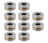 Briny River 10pcs F3-8M 11000rpm Thrust Ball Bearings 3x8x3.5mm Chrome Steel Suitable for Oven Turntable Jack Pump