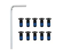 Briny River 10pcs Front Pole Screws Scooter Handlebar Screws With Wrench Compatible with AOVO Pro Compatible with Xiaomi M365 M365 Pro Scooter Stem Handlebar