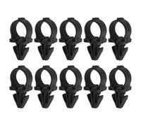 Briny River 10pcs Oil Pipe Wiring Harness Fixing Clip 70345-84 Compatible with H-arley Davidson Motorcycle and Car, Black