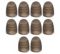 Briny River 10PCs Silicone Hearing Aid Ear Cap Eartip Compatible with Marvel Compatible with Phonak Paradise RIC, 5.1x4mm, XS Size