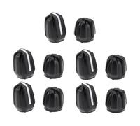 Briny River 10pcs Volume Control + Channel Knob Compatible with Kenwood TK3402 NX248 NX340 NX348 Radio