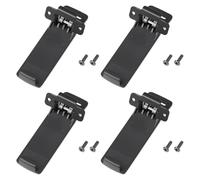 Briny River 10Pcs Walkie Talkie Back Clip with Screws Compatible with BAOFENG UV-5R UV-5RA UV-5RB UV-5RC TYT TH-F8