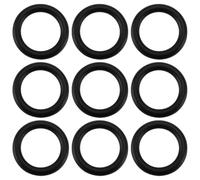 Briny River 150Pcs Oil Drain Plug O-Ring 11105 Compatible with Harley-Davidson 9.5x14x2.25mm Black