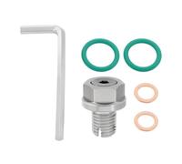 Briny River 1Pc Oil Drain Plug Stainless Steel Self Adhesive Oil Pan Thread Repair Kits Suitable For Most Motorcycles Cars Or Ship (M12.1-1.5mm)