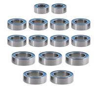 Briny River 1Set RC Car Bearings Kit Compatible with LaTrax 1/18 4WD Rally Compatible with Prerunner