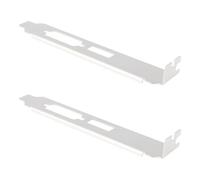 Briny River 2 Pack HDMI/DP+DVI Extension Bracket Full Height 120 x 19 mm Compatible with 3DLabs Compatible with ASUS