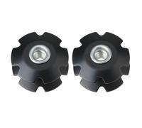 Briny River 2 Pcs Bicycle Front Fork Bowl Set Star Nuts Fit for 1 1/4 Inch Diameter Front Fork