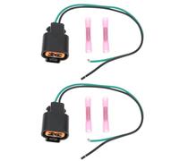 Briny River 2 Pcs Car 2 Pin Air Conditioning Compressor Harness Plug Connector Compatible with Kia Sorento 2012-2018