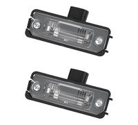 Briny River 2 Pcs Car License Plate Lights 1J6943021 Compatible with VW Golf MK4 Polo