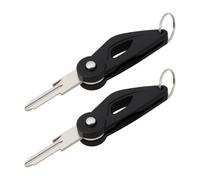 Briny River 2 Pcs Foldable Key Blank Compatible with Benelli TRK502 TRK502X TNT150, TNT15, 502C