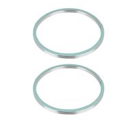 Briny River 2 Pcs Motorcycle Exhaust Muffler Gasket 18292-MCJ-000 83.5x75.5x5mm Compatible with Honda CBR 900 RR