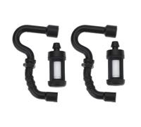 Briny River 2 Sets Chain Saw Fuel Pipe Hose Pipe Filter 1130 358 7701 130 358 7700 Compatible with Stihl MS170 MS180 017 018 1130 358