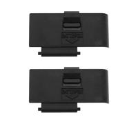 Briny River 2 x Camera Battery Cover Snap Lock Compatible with Canon EOS 550D Rebel T2i Kiss X4 Black