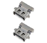 Briny River 2 x DC Power Jack Connector USB C Type C P117G001 Compatible with DELL XPS 13 9300 9310