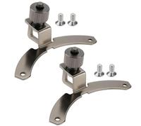 Briny River 2 x Mounting Bracket with Buckle for Computer CPU Compatible with Cooler Master B120 240 360 AMD AM4 CPU Holder Clips