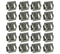 Briny River 20 Pcs Car Interior Control Console Fixing Clip 10x10x4.5mm Suitable for Control Console Dashboard